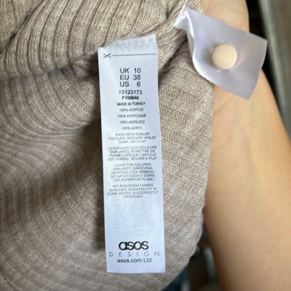 ASOS Ribbed Cardigan NWT - Picture 3 of 4